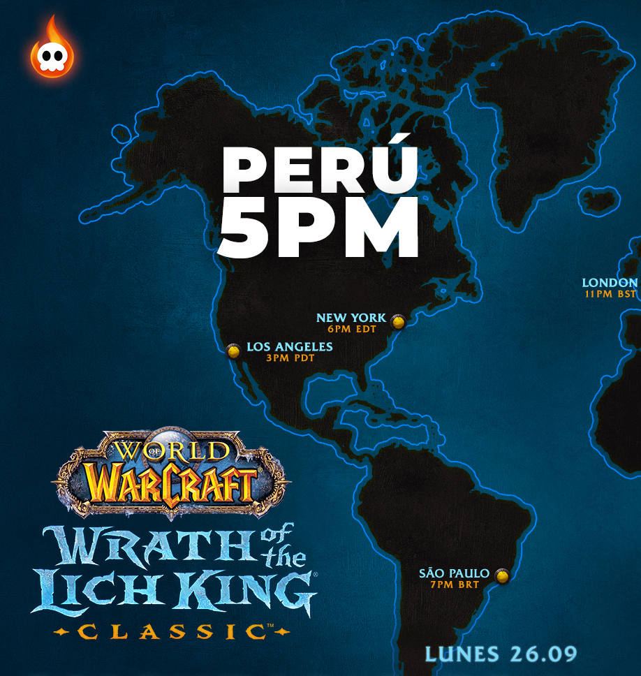 ¡Vuelve el Lich King este 26/09!