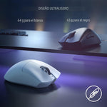 Load image into Gallery viewer, Razer DeathAdder V3 Pro - Inalámbrico ultraligero 64g 30K DPI (Blanco)