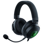 Load image into Gallery viewer, Razer Kraken V3 Audífonos USB con cable: Triforce Titanium in Drivers - Micrófono HyperClear