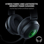 Load image into Gallery viewer, Razer Kraken V3 Audífonos USB con cable: Triforce Titanium in Drivers - Micrófono HyperClear