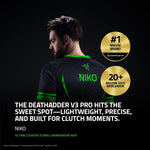 Load image into Gallery viewer, Razer DeathAdder V3 Pro - Inalámbrico ultraligero 64g 30K DPI (Negro)