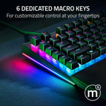 Load image into Gallery viewer, Teclado Razer Blackwidow V4 Teclas mecánicas verdes