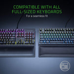 Load image into Gallery viewer, Razer Reposamuñecas ergonómico Pro: Tamaño completo - gel refrescante infundido - Negro clásico