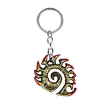 Load image into Gallery viewer, Llavero Zerg - Plateado / Dorado - StarCraft