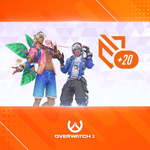 Load image into Gallery viewer, Overwatch 2: pase de batalla prémium de la temporada 18 + 20 niveles