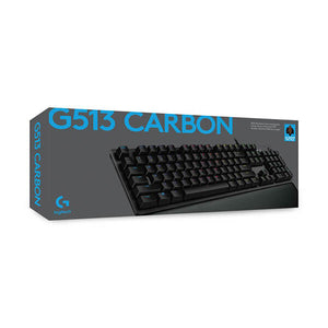 Teclado LOGITECH G: G513 CARBON RGB MECHANICAL GAMING