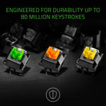 Load image into Gallery viewer, Razer Blackwidow Elite Keyboard 2019 Green mechanical keys