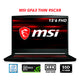 Laptor Gamer MSI GF63 9SCXR , I5 + GTX 1650 4 GB + RAM DDR4 8 GB + 512 GB SSD