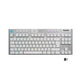 Teclado LOGITECH G: G915 TKL – WHITE (COLOR COLLECTION)