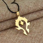 Load image into Gallery viewer, Horde Shield Necklace - World of Warcraft