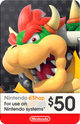 Nintendo eShop 50 USD - USA (global)