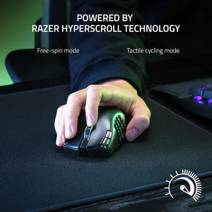 Razer Naga V2 HyperSpeed Mouse inalámbrico MMO