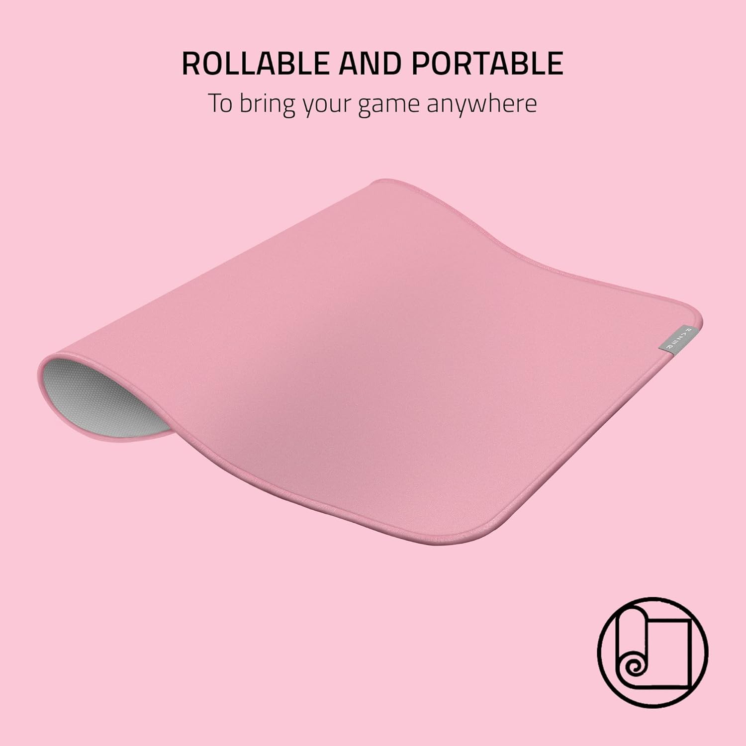 Mouse Pad Razer Strider Hybrid Large Quartz Color Rosa | Blizz Store Perú