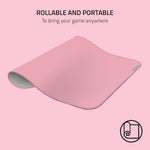 Load image into Gallery viewer, Mouse Pad Razer Strider Hybrid Large Quartz Color Rosa
