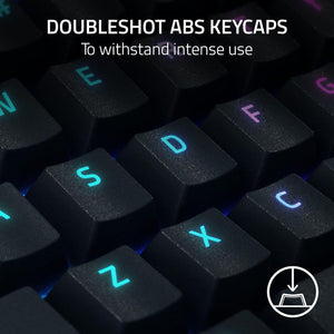 Teclado Razer Blackwidow V4 Teclas mecánicas verdes