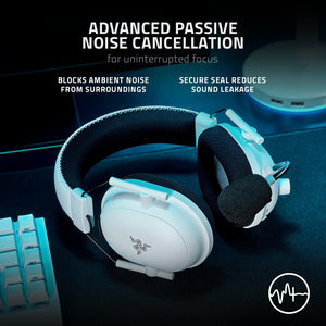 Audífonos RAZER: HEADSET – BLACKSHARK V2 PRO - Wireless Hyperspeed (Blancos)