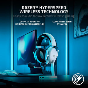 Audífonos RAZER: HEADSET – BLACKSHARK V2 PRO - Wireless Hyperspeed (Blancos)