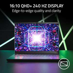 Laptop Gamer Razer Blade 14: CPU AMD Ryzen 9 7940HS - GPU NVIDIA GeForce RTX 4060 - 14" 16:10 QHD+ 240Hz -16GB DDR5 RAM - 1TB SSD - Enfriamiento de cámara de vapor - Chroma RGB