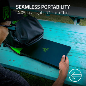 Laptop Gamer Razer Blade 14: CPU AMD Ryzen 9 7940HS - GPU NVIDIA GeForce RTX 4060 - 14" 16:10 QHD+ 240Hz -16GB DDR5 RAM - 1TB SSD - Enfriamiento de cámara de vapor - Chroma RGB
