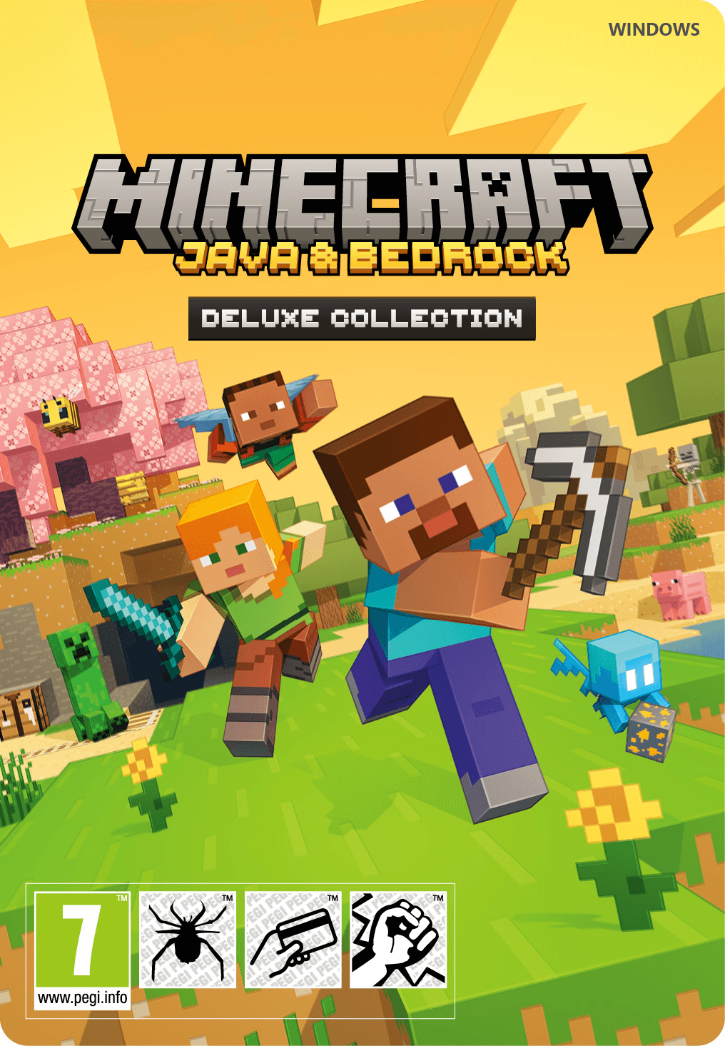 Minecraft Premium Java Edition & Bedrock Edition Deluxe Collection (PC ...