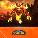 Load image into Gallery viewer, Señor del Fuego con vínculo rúnico - World of Warcraft
