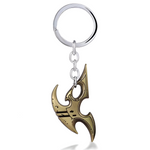 Load image into Gallery viewer, Llavero Protoss - Plateado / Dorado - StarCraft
