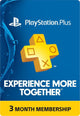 PlayStation PS PLUS 3 meses (USA)