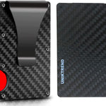 Load image into Gallery viewer, Billetera fibra de carbono minimalista con bloqueo RFID (UNIKTREND)
