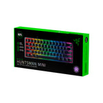 Load image into Gallery viewer, Teclado RAZER: – HUNTSMAN MINI BLACK (CLICKY PURPLE SWITCH)
