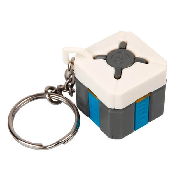 Overwatch Keychain - Loot Box (with power up)