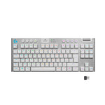 Load image into Gallery viewer, Teclado LOGITECH G: G915 TKL – WHITE (COLOR COLLECTION)
