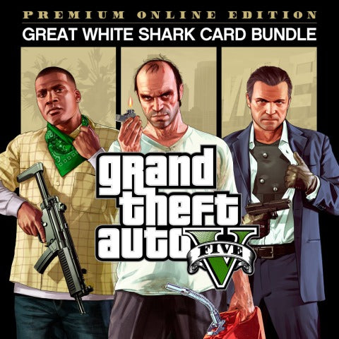 Grand Theft Auto GTA V Premium Online Edition PS4