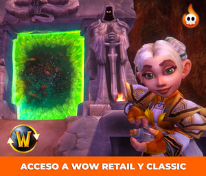 Compra World of Warcraft tiempo de juego en Perú, 60, 120 y 180 días en descuento. Prepaid para WoW Classic y Retail